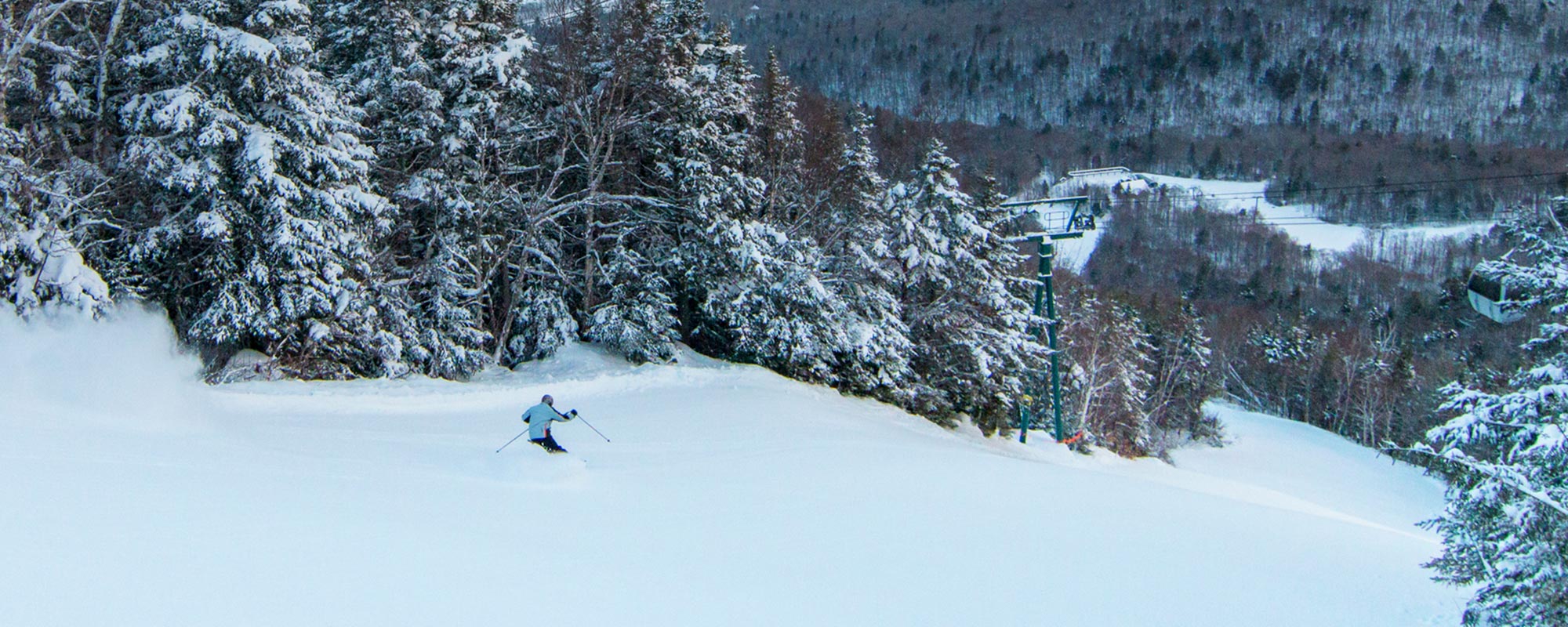 loon mountain snowshoeing