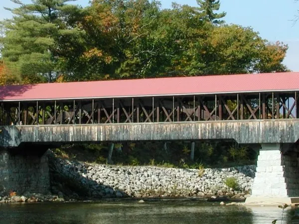 new hampshire, covered bridge, fall foliage, loon mountain events, thing to do near mountain club on loon, autumn, fall