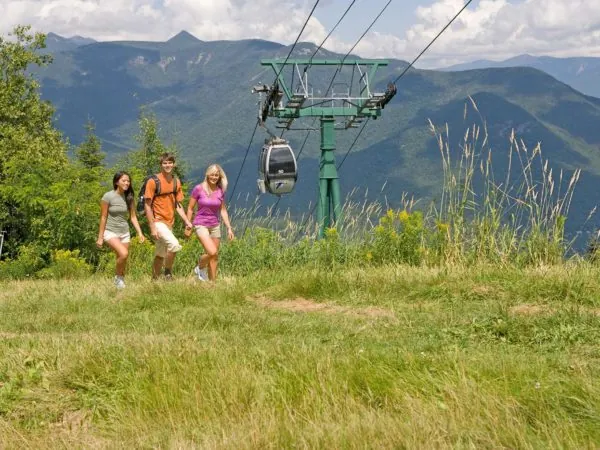 Loon Mountain Hiking in summer