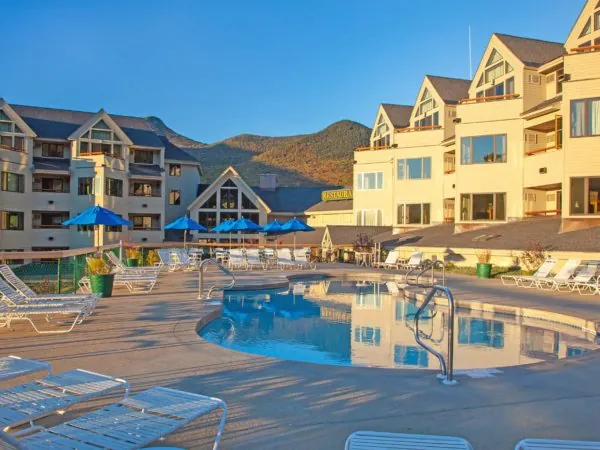 Mountain Club on Loon Pool in Summer